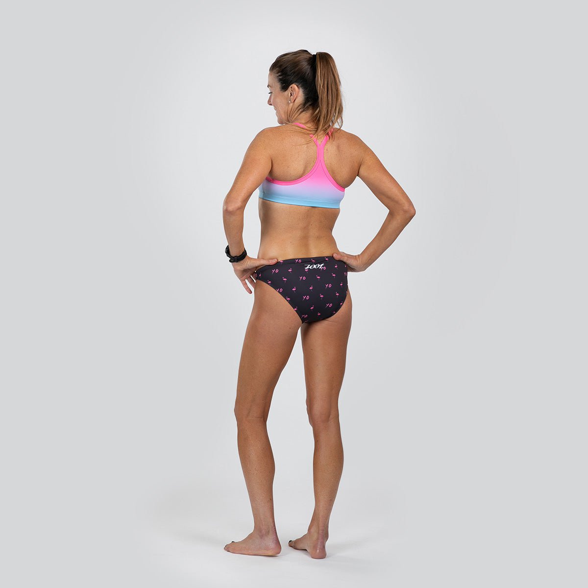 Women's High Waist Swim Bikini Bottom - Sexy & Comfortable Swimwear for Beach & Pool - Perfect for Summer Vacation, Swimming, and Sunbathing