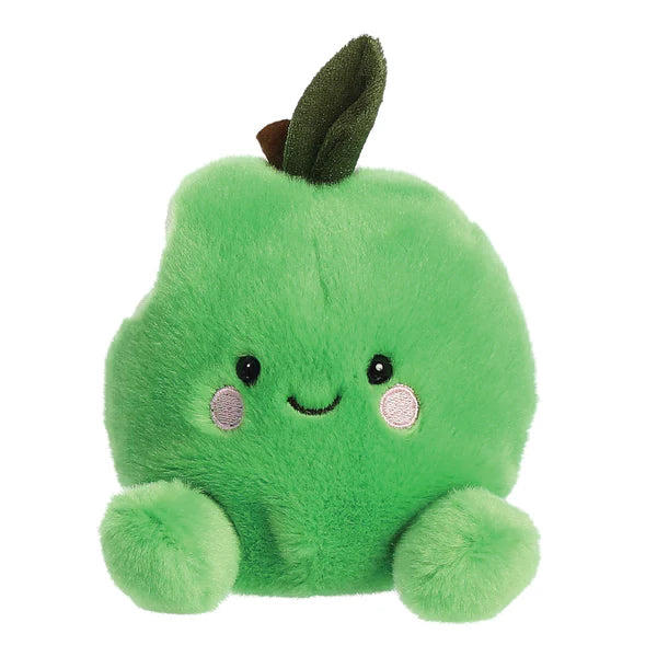 Palm Pals Jolly Green Apple Plush Toy - Cute & Soft Stuffed Animal for Kids, Gift for Boys & Girls - Perfect for Playtime, Nursery Decor, and Stress Relief