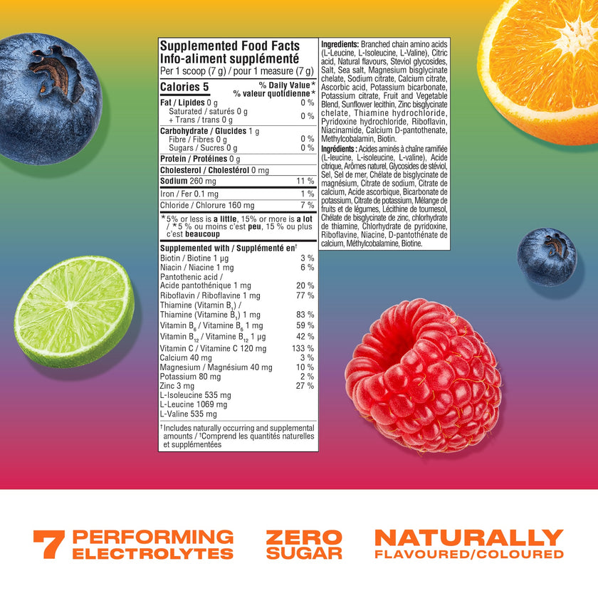 Cwench Hydration Mix Powder - 10 Servings, Rainbow Swirl Flavor | Electrolyte Drink Mix for Workout Recovery, Travel & Outdoor Activities