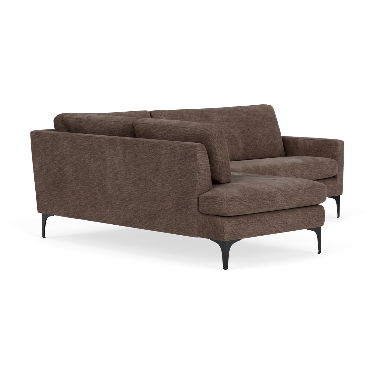 Astha Fabric Left Corner Sofa - Modern L-Shaped Sectional Couch for Living Room, Lounge & Small Spaces | Comfortable Home Furniture for Relaxing & Entertaining