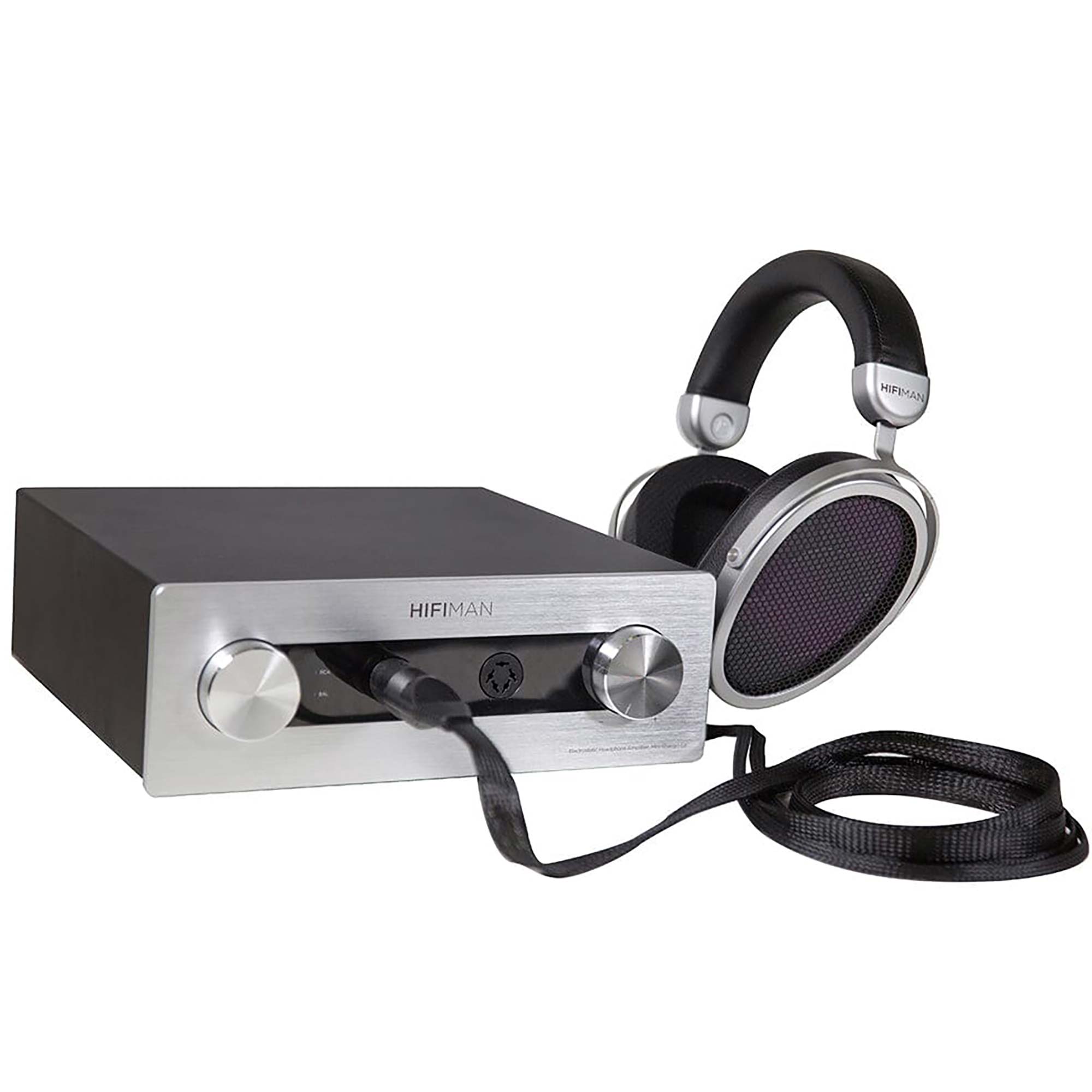 HIFIMAN Mini Shangri-La Electrostatic Headphone & Amp System - Premium Audiophile Headphones for Home Listening & Studio Use