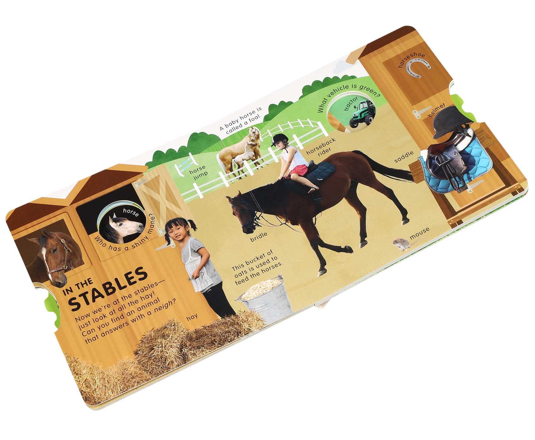 My First Wheel Books: Farm - Interactive Learning Toy for Toddlers & Preschoolers | Perfect for Early Childhood Education & Farm Animal Recognition