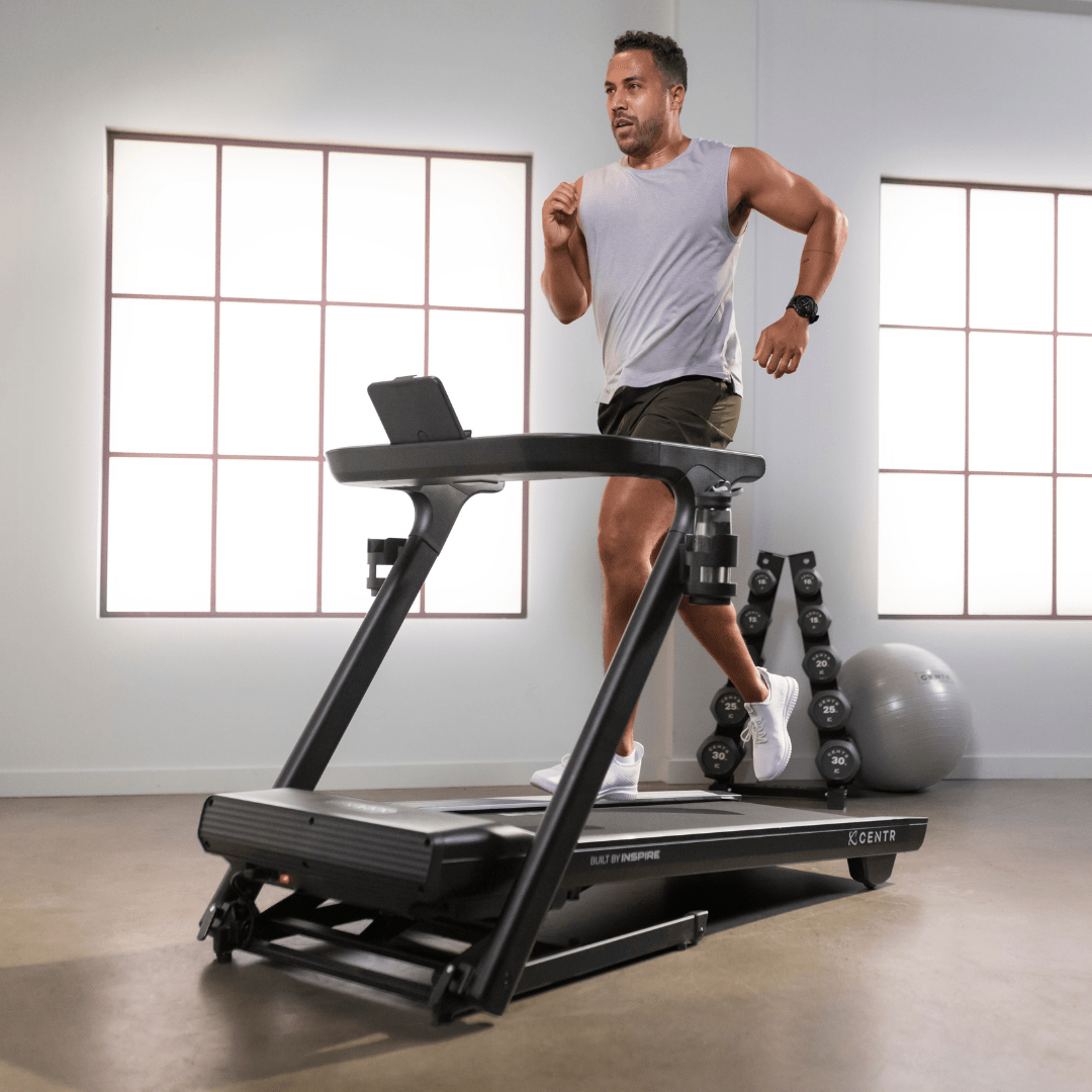Centr Runr Treadmill - Foldable Electric Running Machine for Home Gym, Cardio Workout & Fitness Training | Perfect for Small Spaces & Apartment Workouts