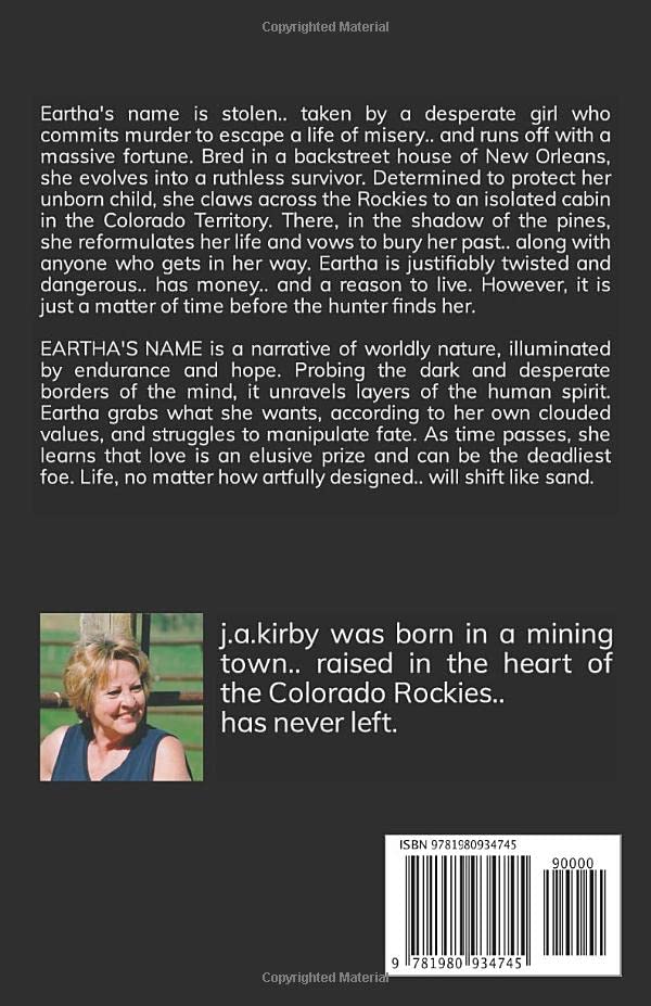 EARTHA'S NAME: A Tale of Survival and Revenge - Gripping Novel for Book Clubs & Thriller Fans