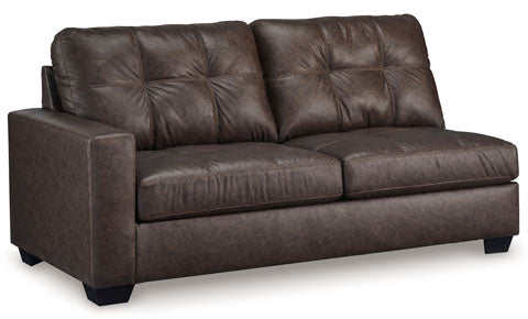 Barlin Mills Umber Sofa with Chaise Lounge - Modern 3-Seater Sectional Couch for Living Room, Home Theater & Cozy Family Gatherings