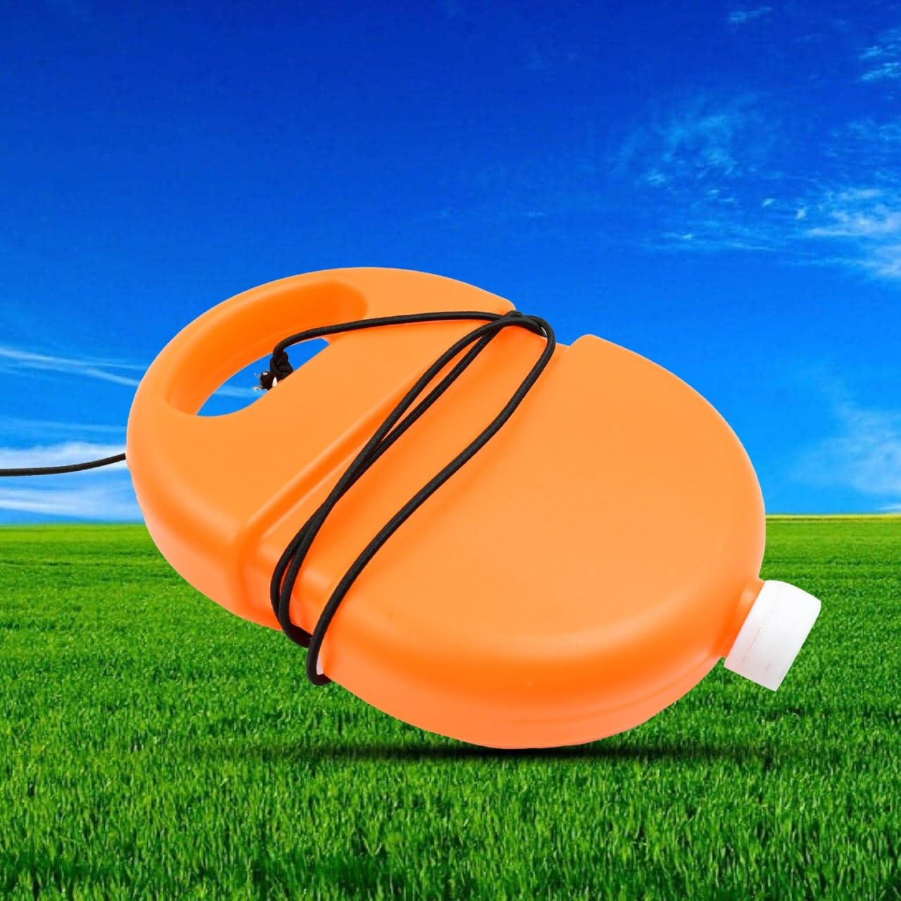Football Rebound Ball with String - Adjustable Soccer Training Equipment for Kids & Adults | Perfect for Solo Practice, Backyard Drills & Skill Development (1 Set)