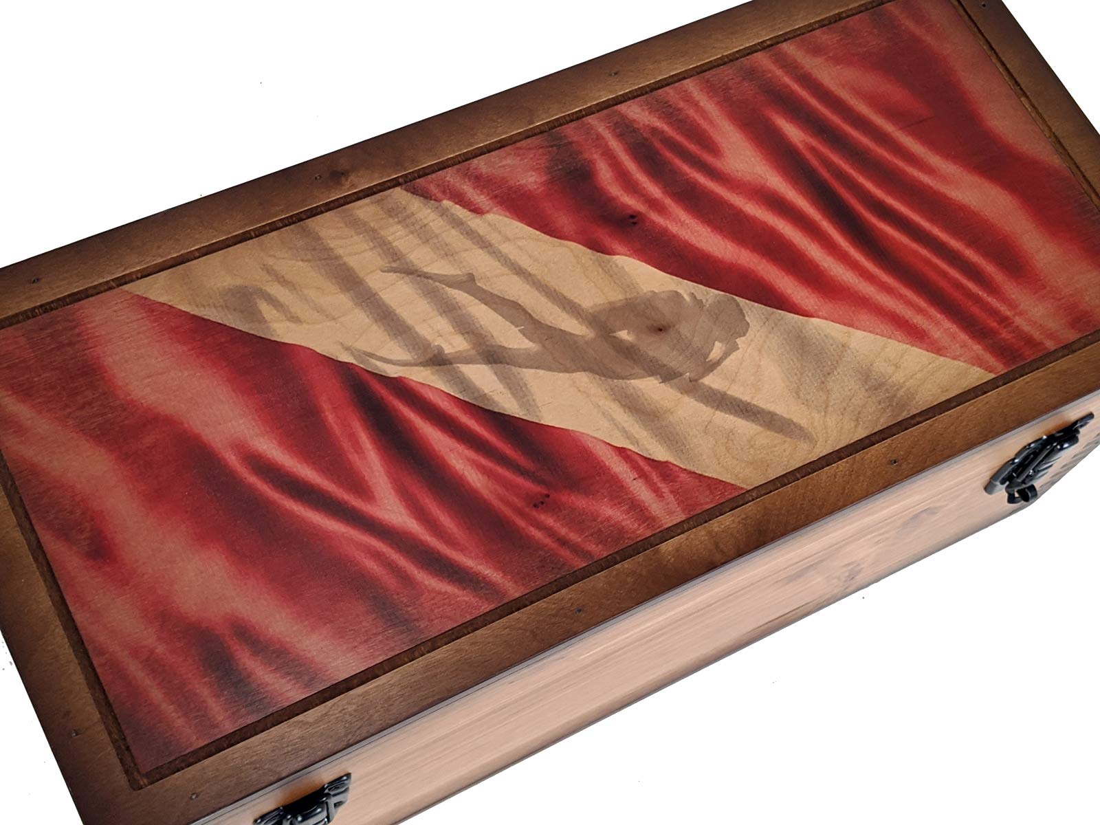 Scuba Diving Flag Storage Box - Waterproof Dive Gear Organizer for Boat, Kayak & Beach - Perfect for Snorkeling & Scuba Equipment Accessories