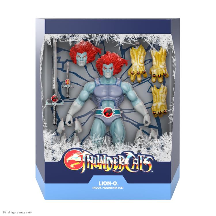 ThunderCats ULTIMATES! Lion O (Hook Mountain Ice) SDCC 2022 Exclusive Action Figure - Collectible Toy for Fans & Display in Home/Office