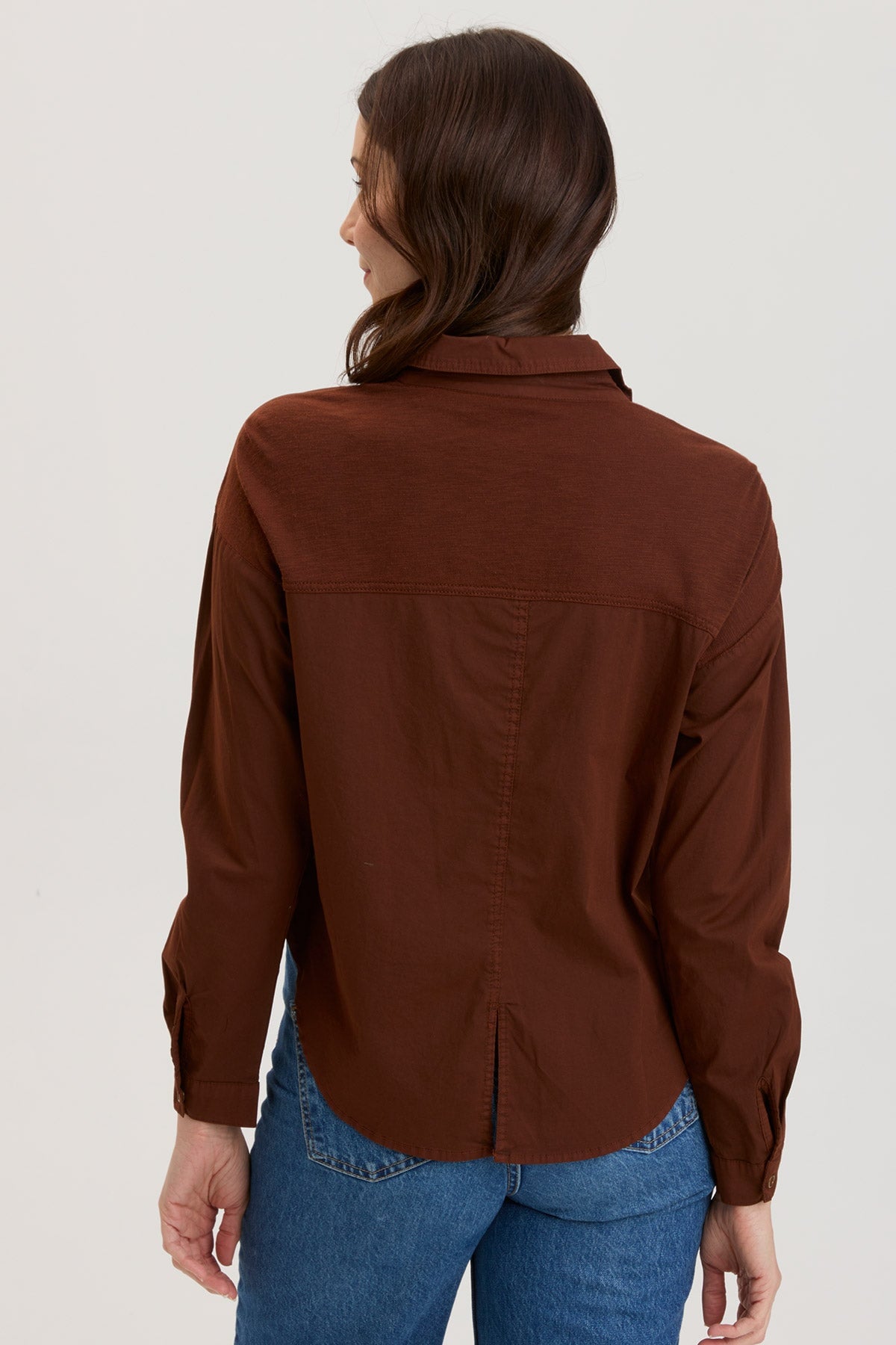 Pepin Shacket French Roast Pigment - Stylish Overshirt for Women | Fall & Winter Layering Essential | Perfect for Casual Outfits, Workwear & Outdoor Adventures