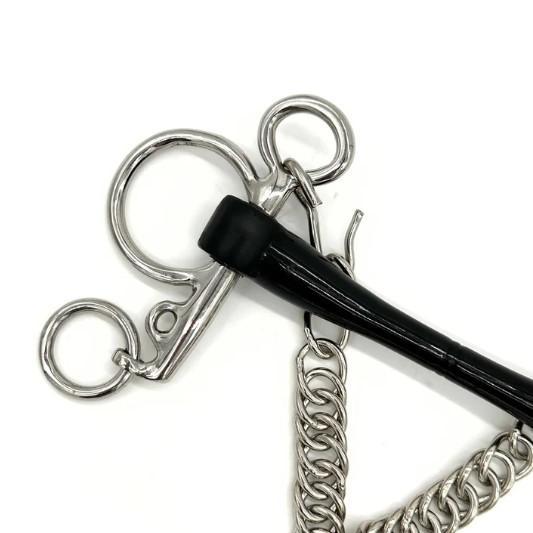 AJR Intuflex Pelham Bit - Comfortable & Durable Horse Bit for English Riding, Dressage & Show Jumping - Perfect for Training & Competition