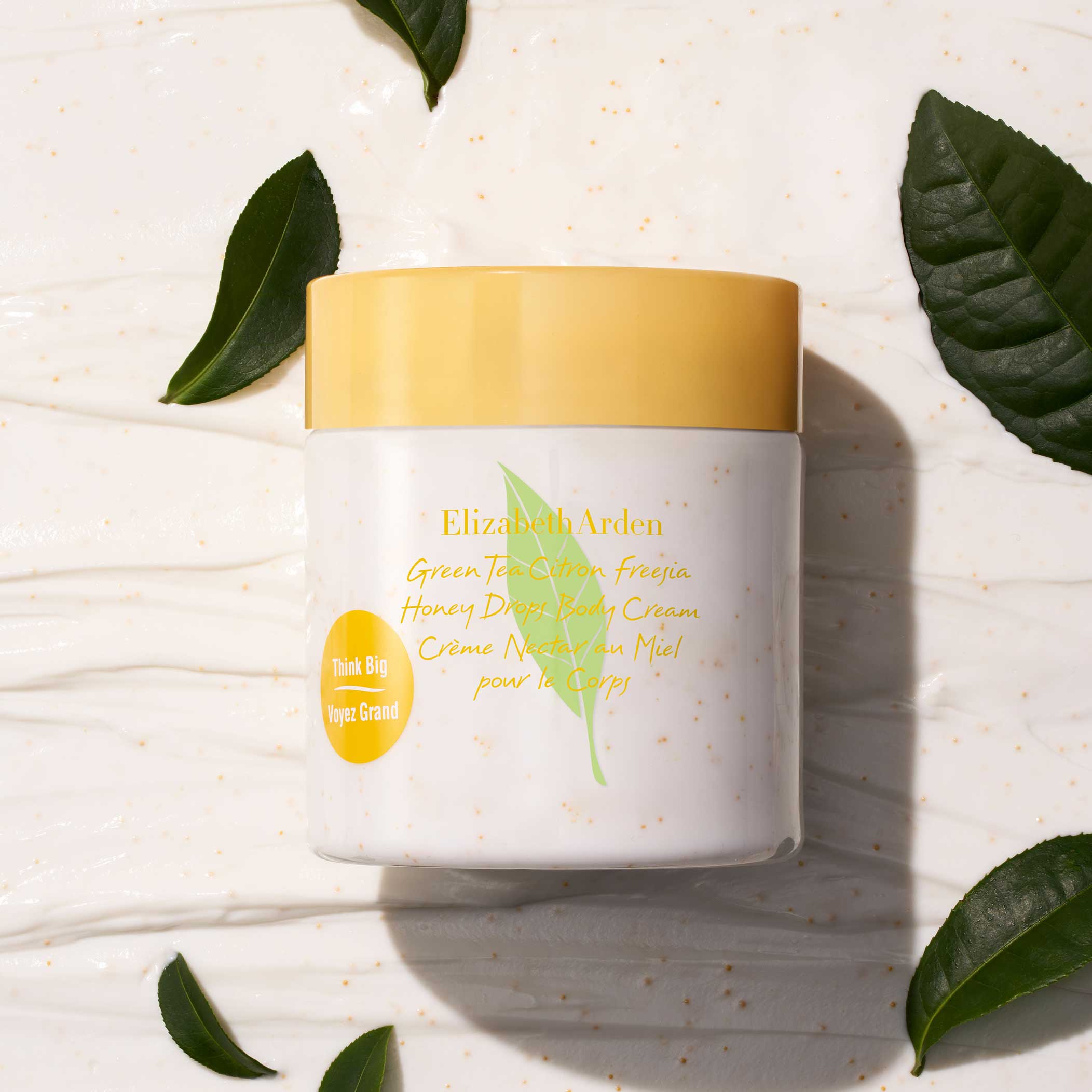 Green Tea Citron Freesia Honey Drops Body Cream - Moisturizing & Nourishing Skin Care for Dry Skin - Perfect for Daily Hydration & Relaxation