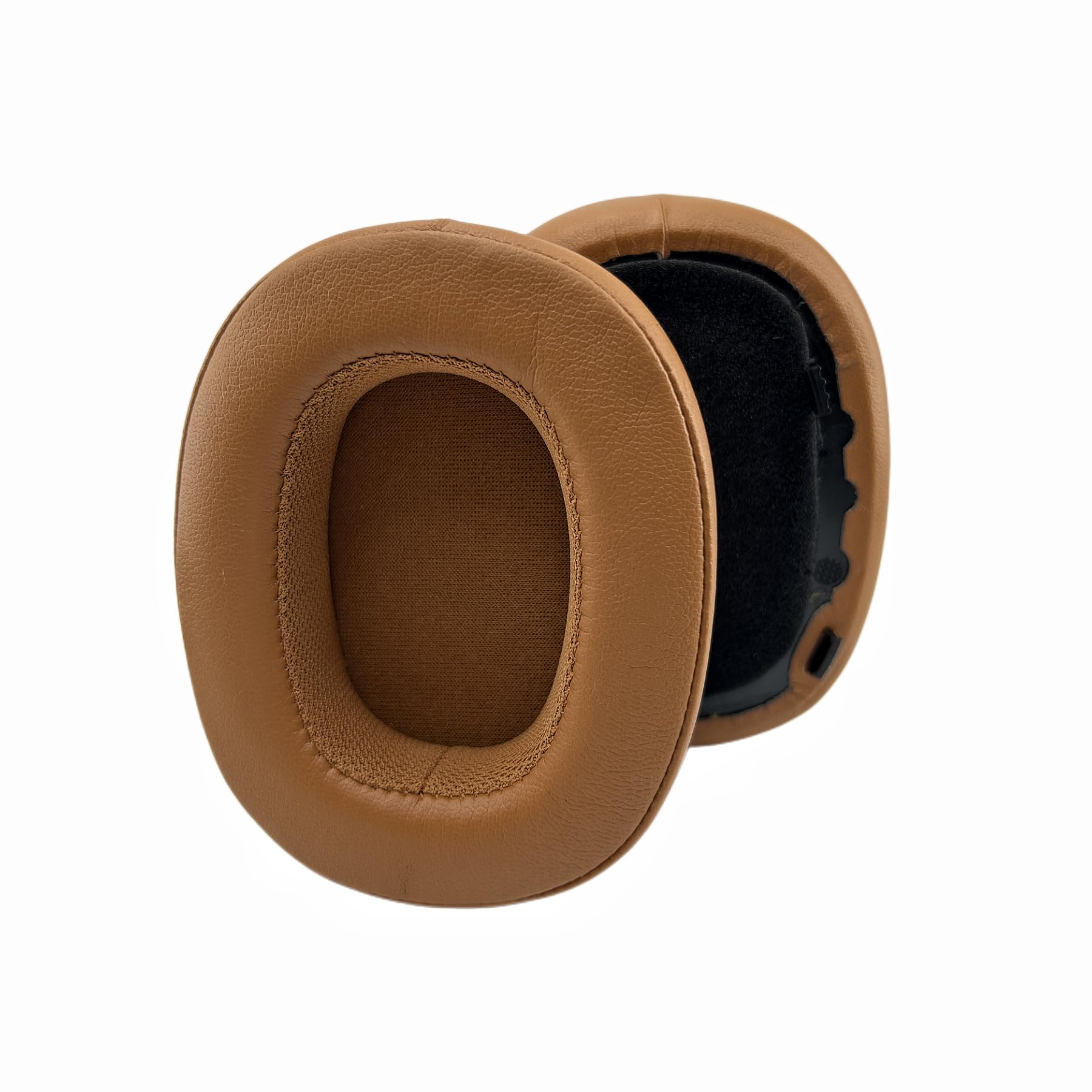 Premium Replacement Earpads Cushion Cover for Skullcandy Crusher/Crusher EVO & Hesh 3 ANC Wireless Headphones - Soft Memory Foam, Noise Isolation, Gray/Tan - Perfect for Gaming, Music & Travel Comfort