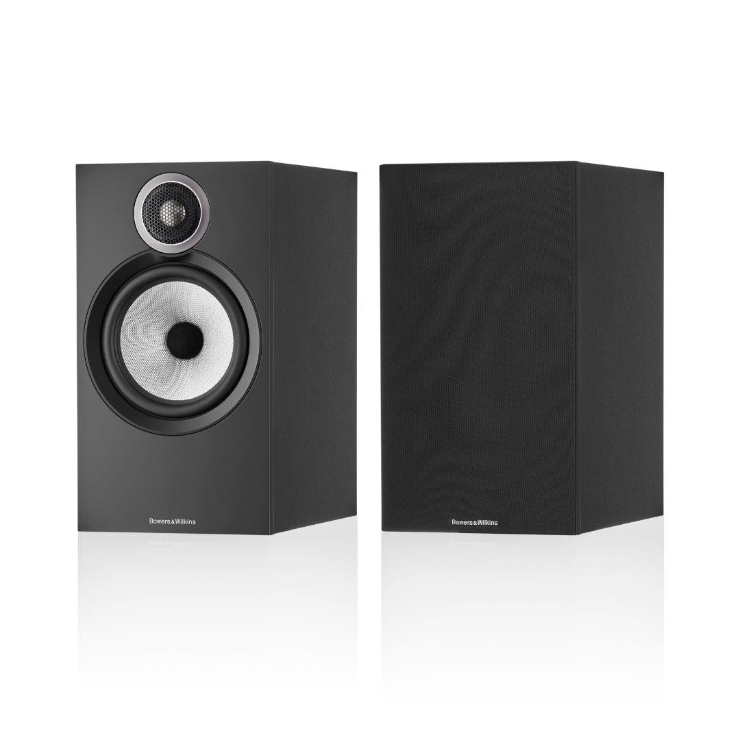 B&W 606 S3 Bookshelf Speakers Pair - Premium B-Stock Audio Equipment for Home Theater & Music Listening