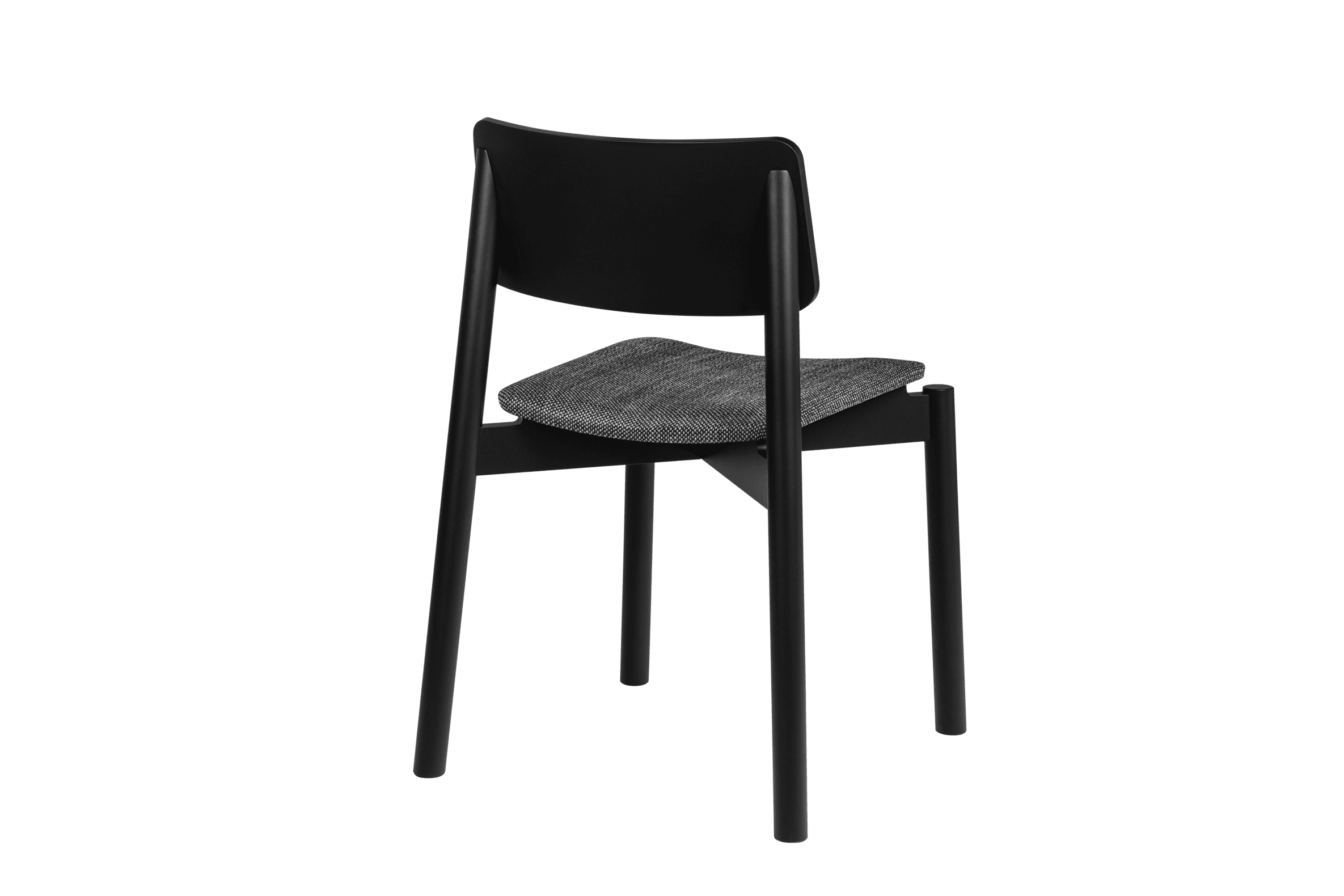 Wem Chair Vulcano Black - Ergonomic Office Chair with Adjustable Height & Lumbar Support for Home & Workspace Comfort