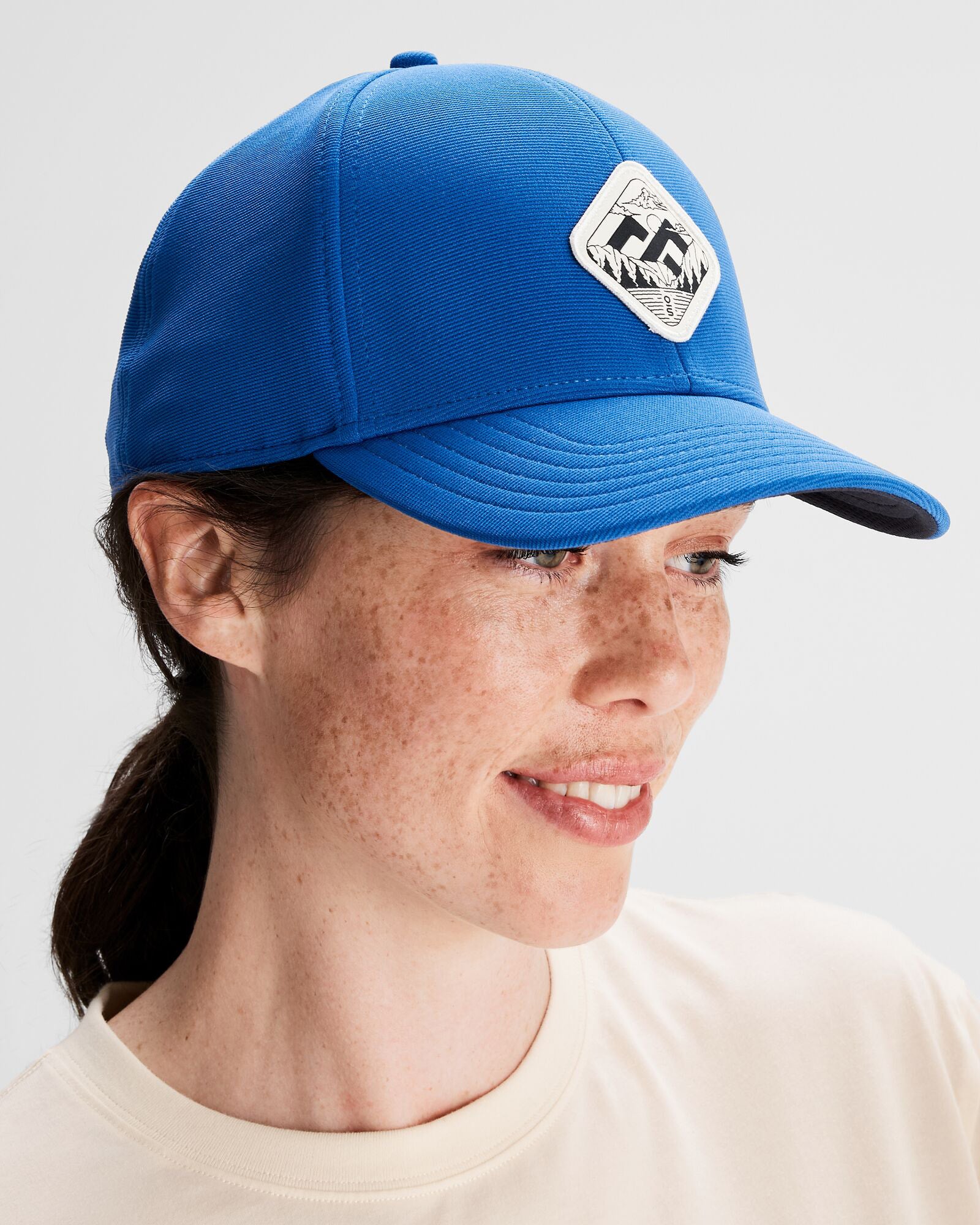 O.Smither Icon Cap - Stylish Baseball Hat with Adjustable Strap for Men & Women - Perfect for Outdoor Sports, Casual Wear & Sun Protection - Peak Blue