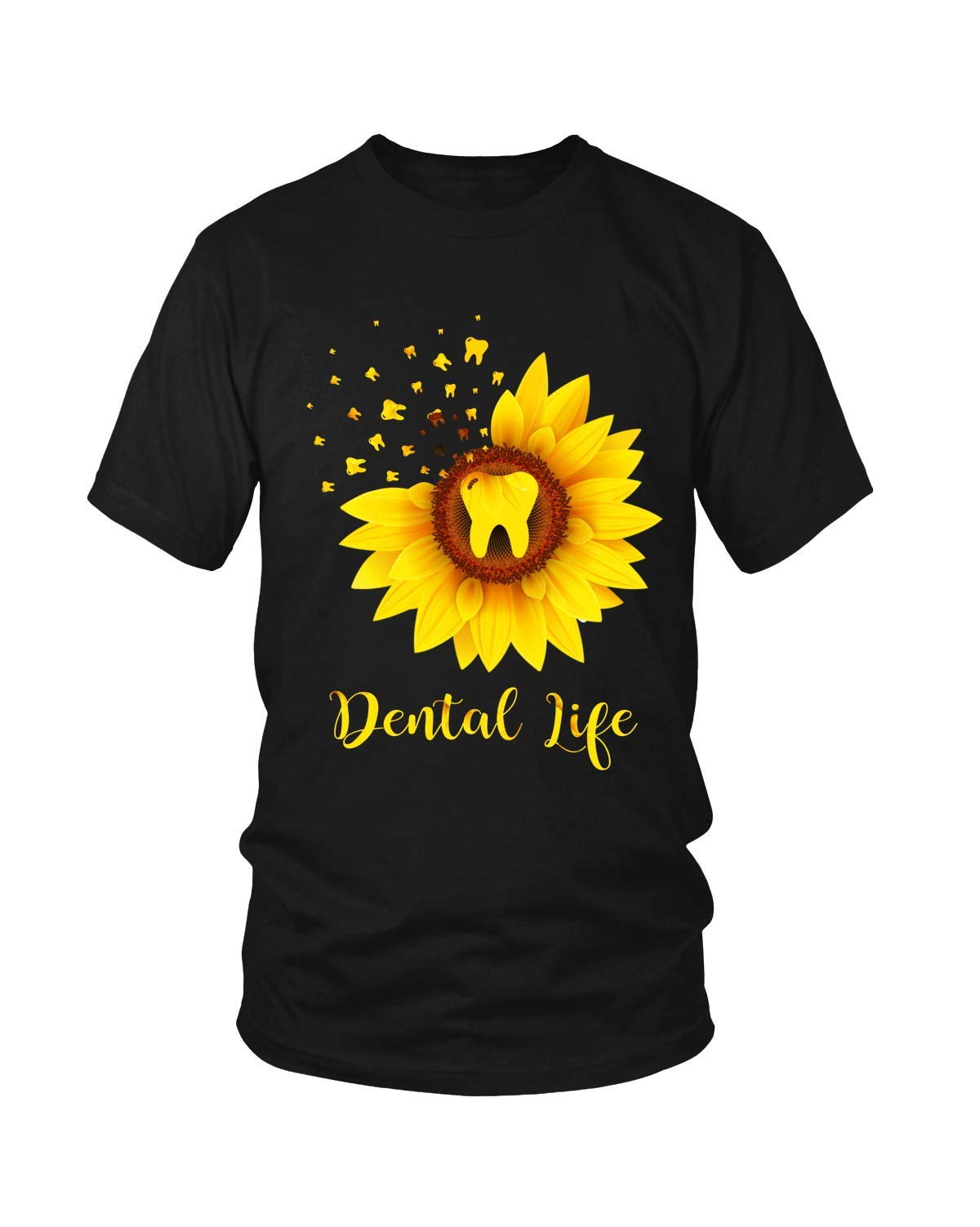 Funny Pet Lover Hippie Sunflower T-Shirt for Dog & Cat Owners - Perfect for Vet Visits, Animal Shelter Volunteering & Pet-Themed Parties