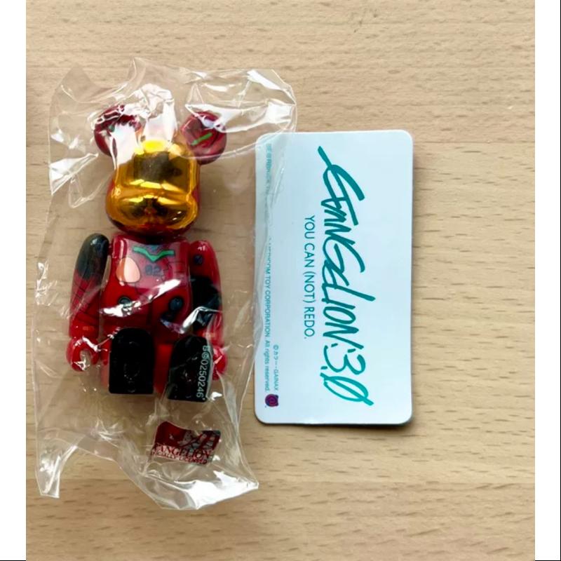Bearbrick Series 25 Secret Evangelion:3.0 100% Collectible Figure - Limited Edition Anime Model for Display & Gifts - Perfect for Anime Fans, Home Decor, and Office Collections