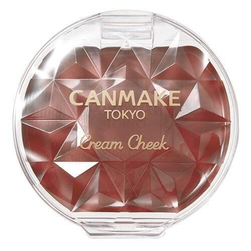 Canmake Tokyo Cream Cheek Color - Japanese Cream Blush for Natural Flush | Perfect for Everyday Makeup & On-The-Go Touch Ups
