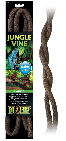 Exo Terra Jungle Vines for Reptiles - Natural Habitat Climbing Vines for Lizards, Snakes & Geckos - Perfect for Terrariums & Vivariums