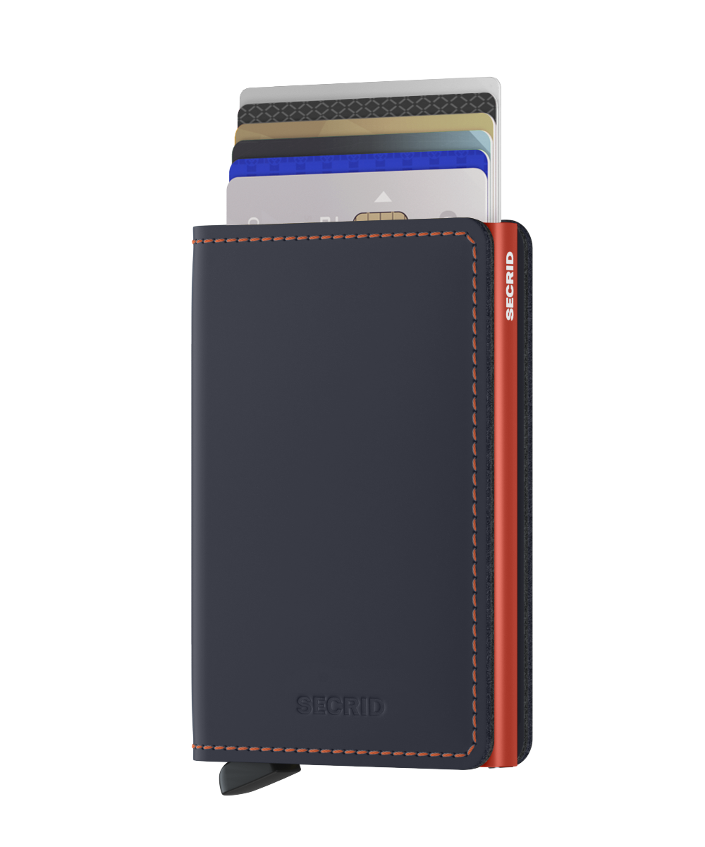 SECRID Slimwallet Matte - RFID Blocking Minimalist Wallet for Men & Women | Ultra-Thin & Durable | Perfect for Travel, Business & Everyday Use
