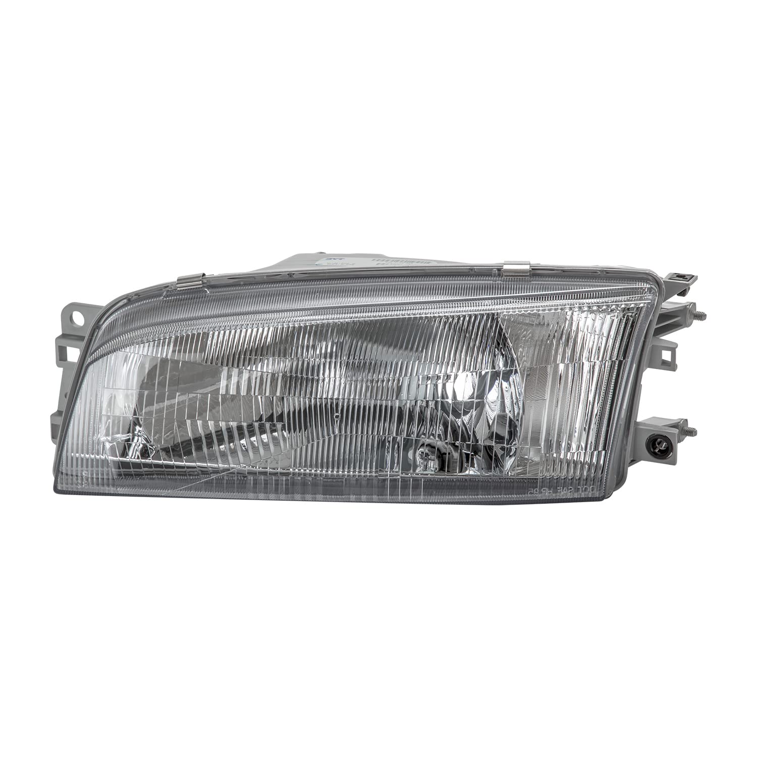 TYC 20-6180-00 Mitsubishi Mirage Driver Side Headlight Assembly - Replacement Headlamp for Mitsubishi Mirage 2014-2021 - Left Side Headlight with Bulbs - Perfect for Night Driving & Road Safety
