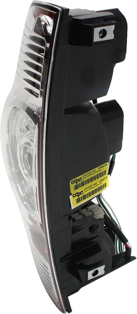 BAP For Toyota Tacoma 2009-2015 Left Hand Tail Lamp Assembly - LED Clear Lens Replacement Part (CAPA Certified) | Perfect for Off-Roading, Camping & Night Driving