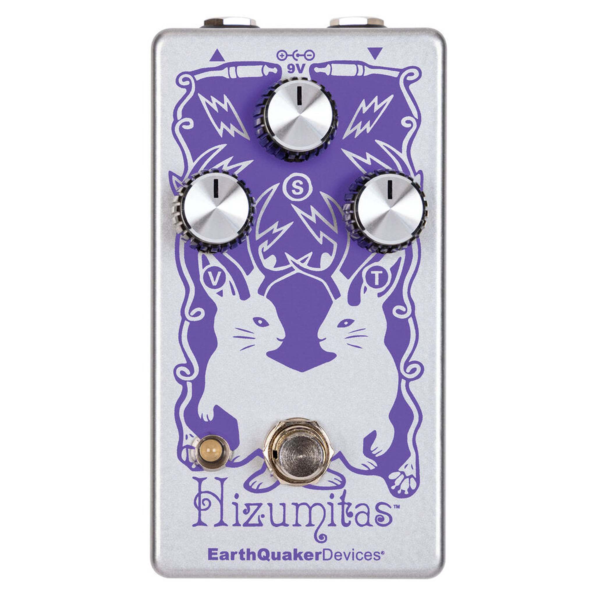 Earthquaker Devices Hizumitas Fuzz Sustainar Guitar Effects Pedal - High Gain Fuzz Tone for Electric Guitar, Perfect for Rock, Metal & Stoner Doom Music Performances