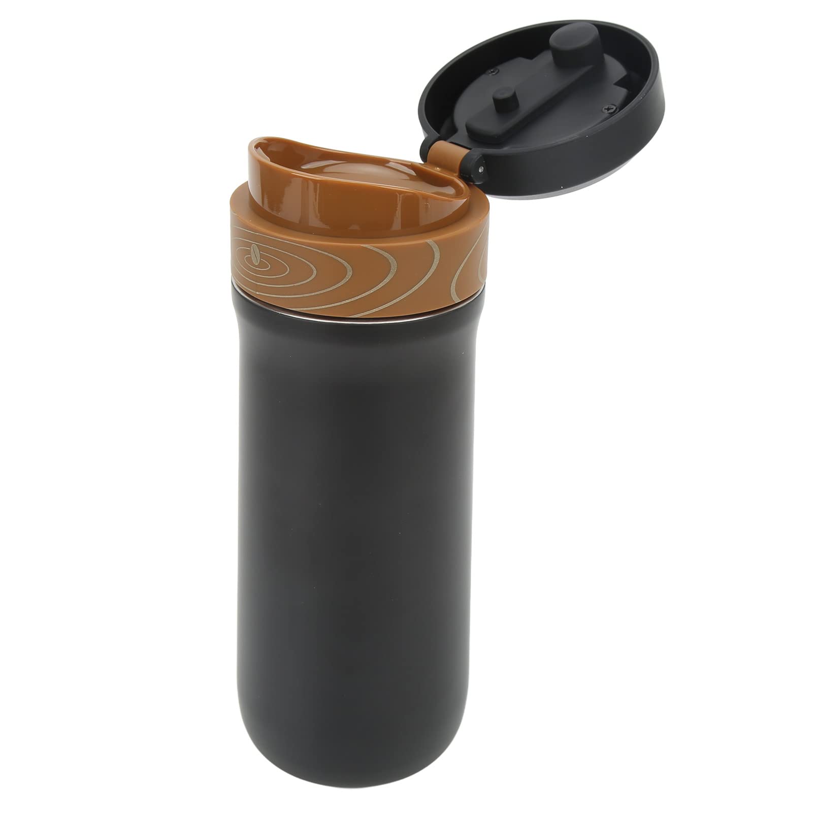 Premium 320ml French Press Coffee Maker - Portable Stainless Steel Travel Mug for Camping, Hiking & Office - 304 Stainless Steel, Leak-Proof, Long-Lasting Taste | Ideal for Outdoor Adventures & Daily Commute