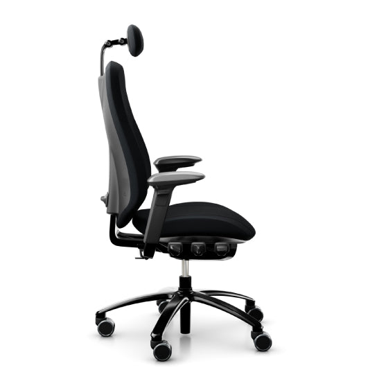 Ergonomic Adjustable Mid Back Task Chair RH Mereo 300 - Home Office Desk Chair with Lumbar Support for Comfortable Working & Studying