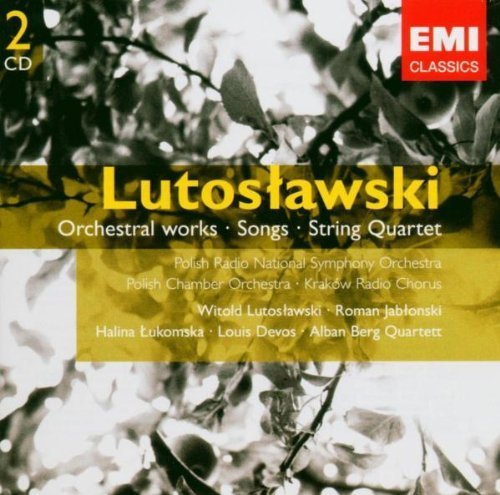 Lutoslawski, W. - String Quartet, Songs & Orchestral Works | Classical Music CD | Perfect for Concerts, Study & Relaxation