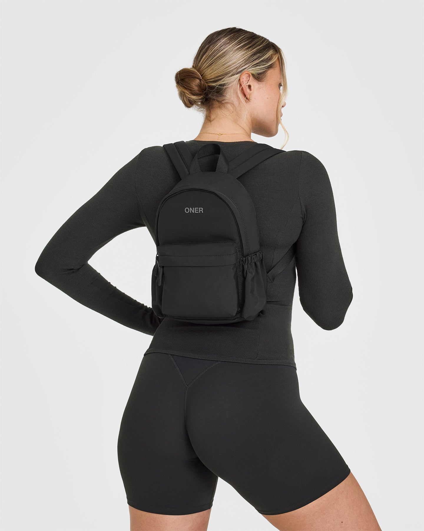 Mini Backpack for Women & Men - Lightweight Small Backpack Purse, Waterproof Travel Daypack for Hiking, Gym, School, Work - Black