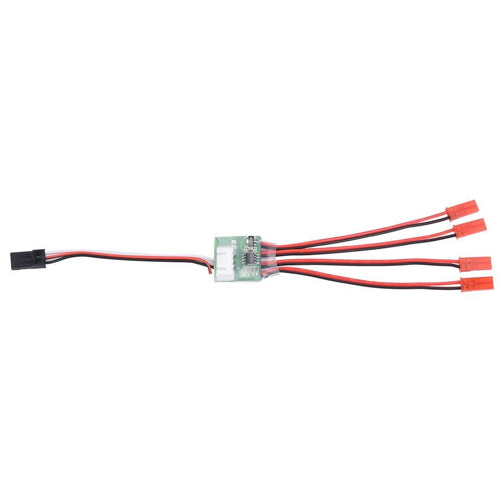 Dilwe RC Aircraft LED Light Bar & Strip Controller for Remote Control Airplane - 3S Compatible - Perfect for Night Flying & RC Plane Customization