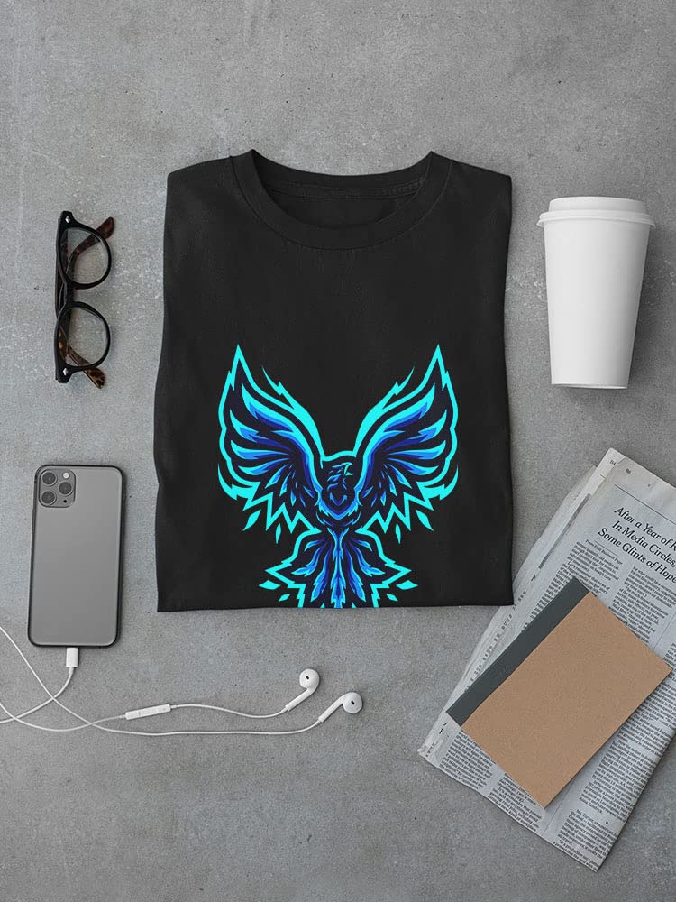 Blue Phoenix Gaming T-Shirt for Men - Comfortable Cotton Tee for Gamers & Casual Wear
