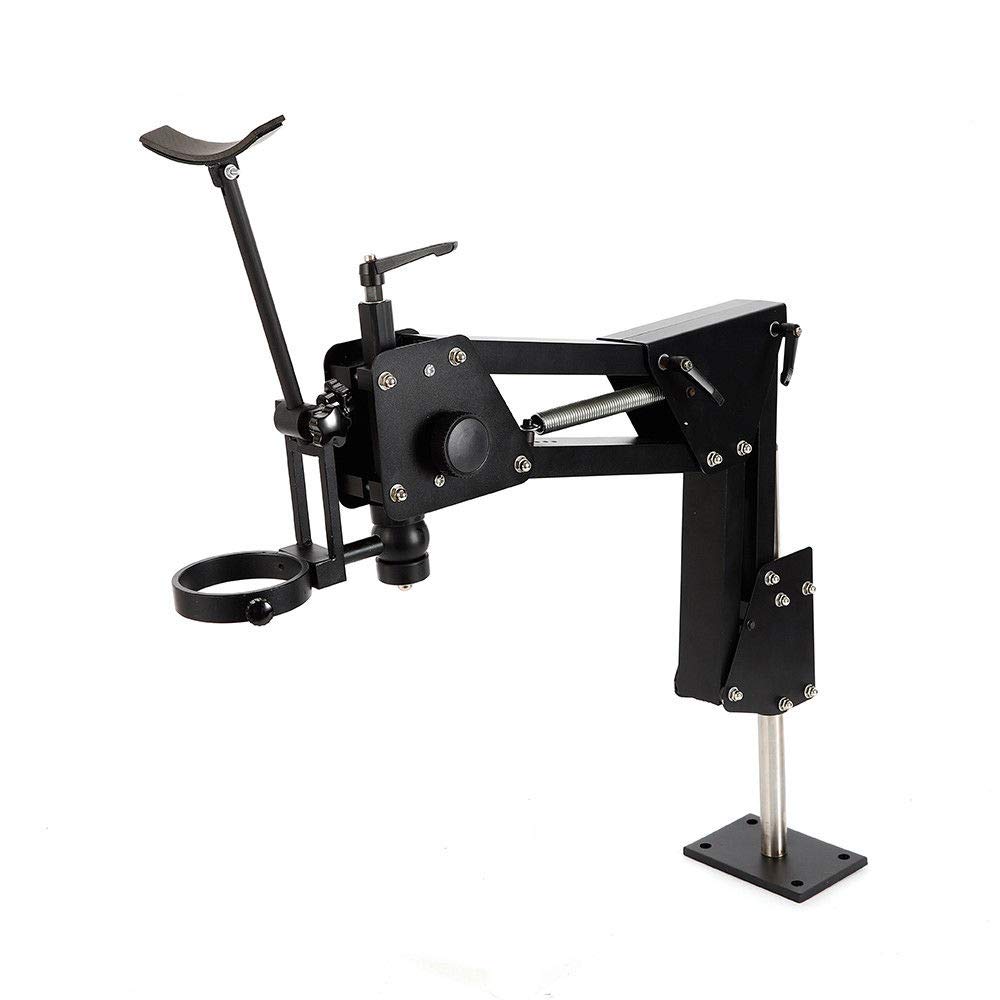 85mm Multi-Directional Jewelry Inlaid Stand for Micro-Setting - Precision Jewelry Making Tool (Microscope Not Included) | Perfect for Gemstone Setting, Watch Repair & Detailed Craft Work (USA Stock)