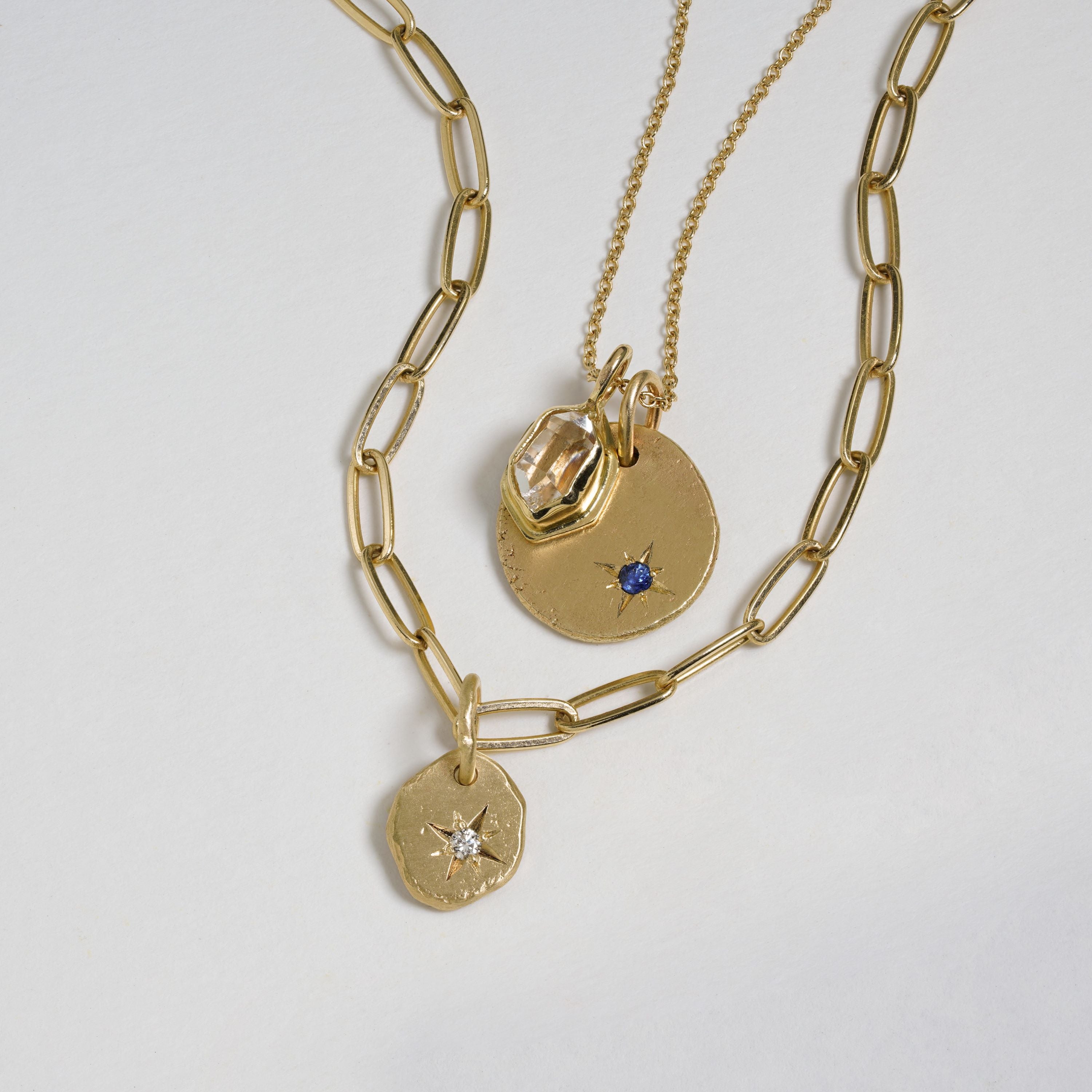 Celestial Relic Charm - Vintage Celestial Jewelry for Women, Moon & Stars Pendant Necklace - Perfect for Boho Fashion, Spiritual Gifts & Everyday Wear
