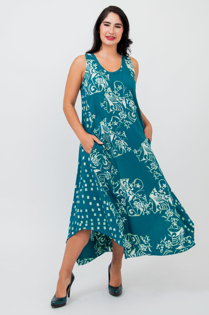 Ari Dress by Sajou - Elegant Women's Floral Midi Dress for Casual Wear, Date Night & Summer Outfits
