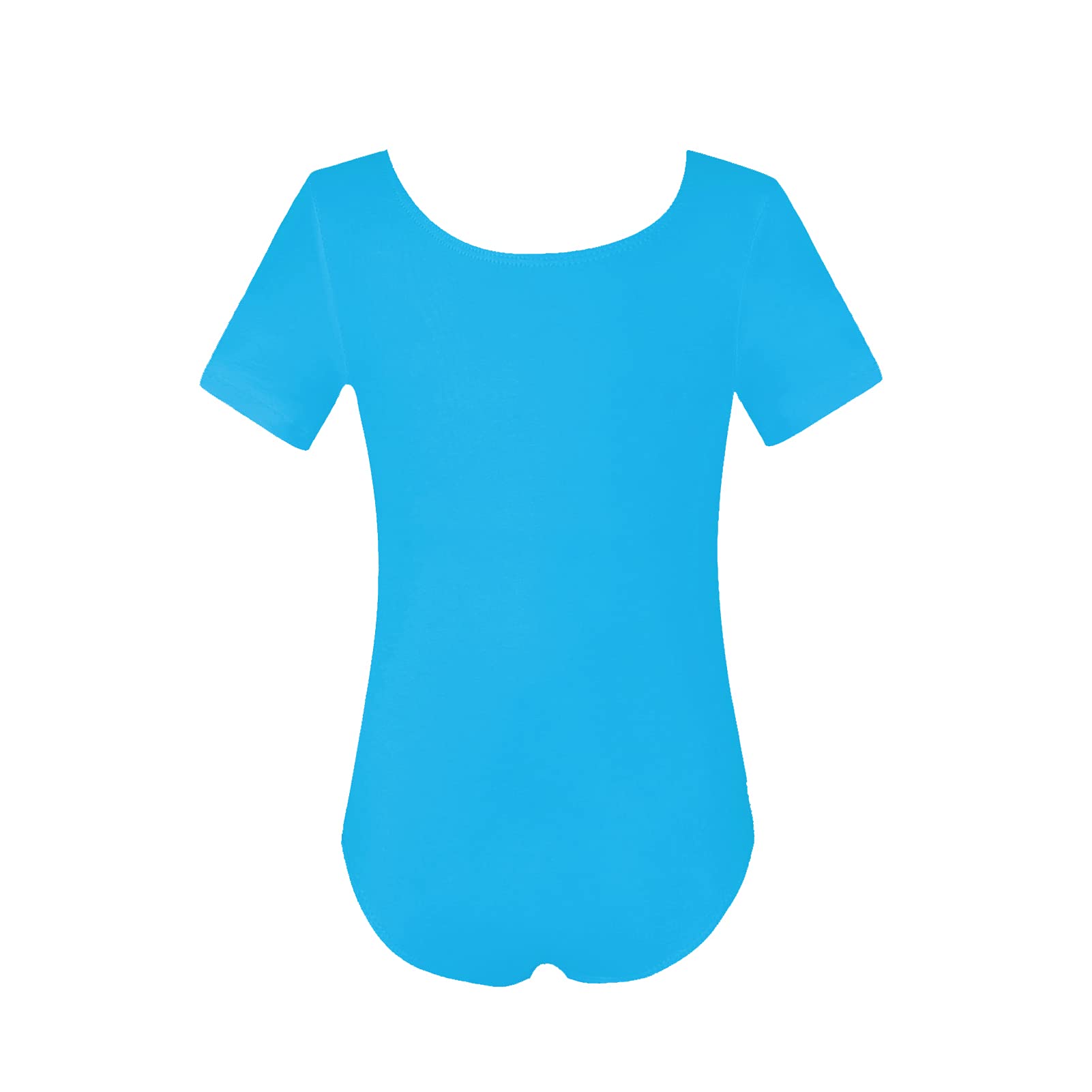 Phineein Girls' Short Sleeve Basic Leotards for Kids - Dance, Gymnastics & Ballet Practice Wear