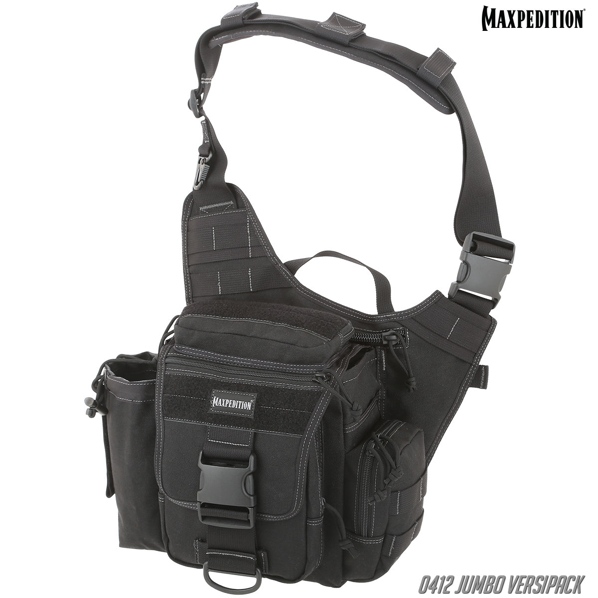 Jumbo Versipack - Large Crossbody Sling Bag for Men & Women, Durable Travel & Work Backpack with Multiple Pockets - Perfect for Hiking, Commuting, and Everyday Use