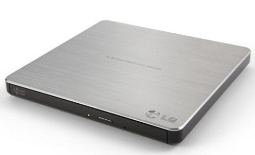 LG Ultra Slim External CD/DVD Drive Burner - USB 3.0 Portable DVD Writer for Laptop, PC, Mac - Plug & Play with TV Connectivity (Silver) | Perfect for Watching Movies, Burning Discs & Data Backup