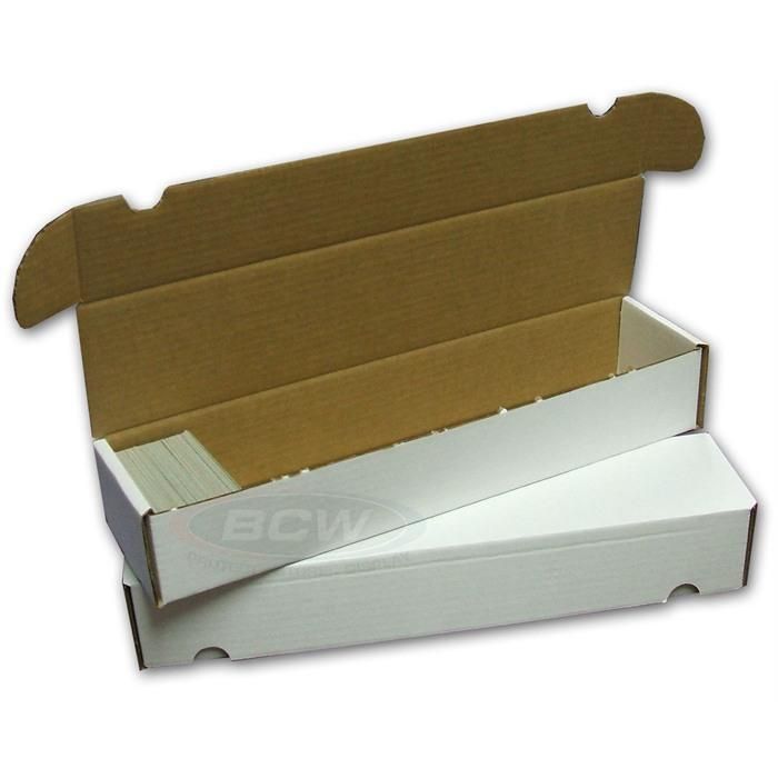 BCW 930 Card Storage Box - Set of 2 | Trading Card Protector for Collectors | Perfect for Baseball, Pokemon & MTG Cards Storage & Organization