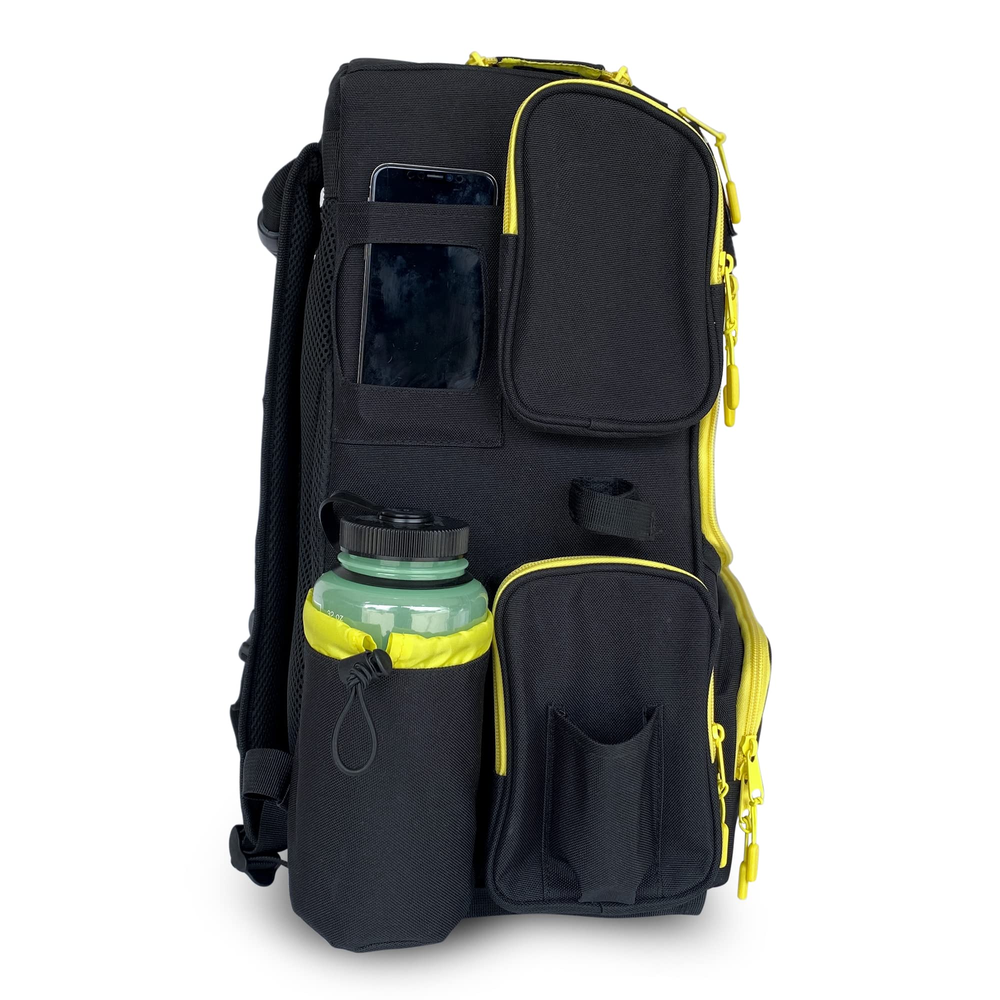 **Bandido Disc Golf Backpack with 4-Can Insulated Cooler – 30+ Disc Storage, Durable Lightweight Design for Men & Women – Perfect for Tournaments, Practice & Outdoor Adventures**