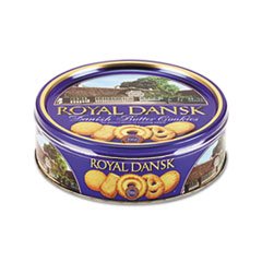(6 Pack Value Bundle) OFX53005 Danish Butter Cookies, 12oz Tin - Perfect for Gifts, Parties & Holiday Treats