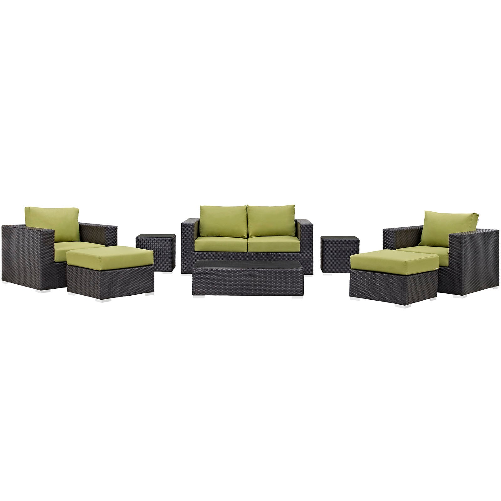 8-Piece Outdoor Patio Sofa Set - Durable Wicker Furniture with Cushions for Garden, Backyard, Poolside & Patio Relaxation