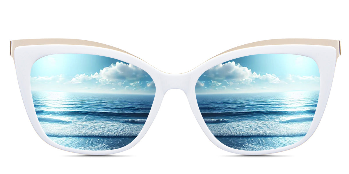 Lyric Women's Prescription Polarized Sunglasses - UV Protection & Anti-Glare for Driving, Outdoor Sports & Fashion