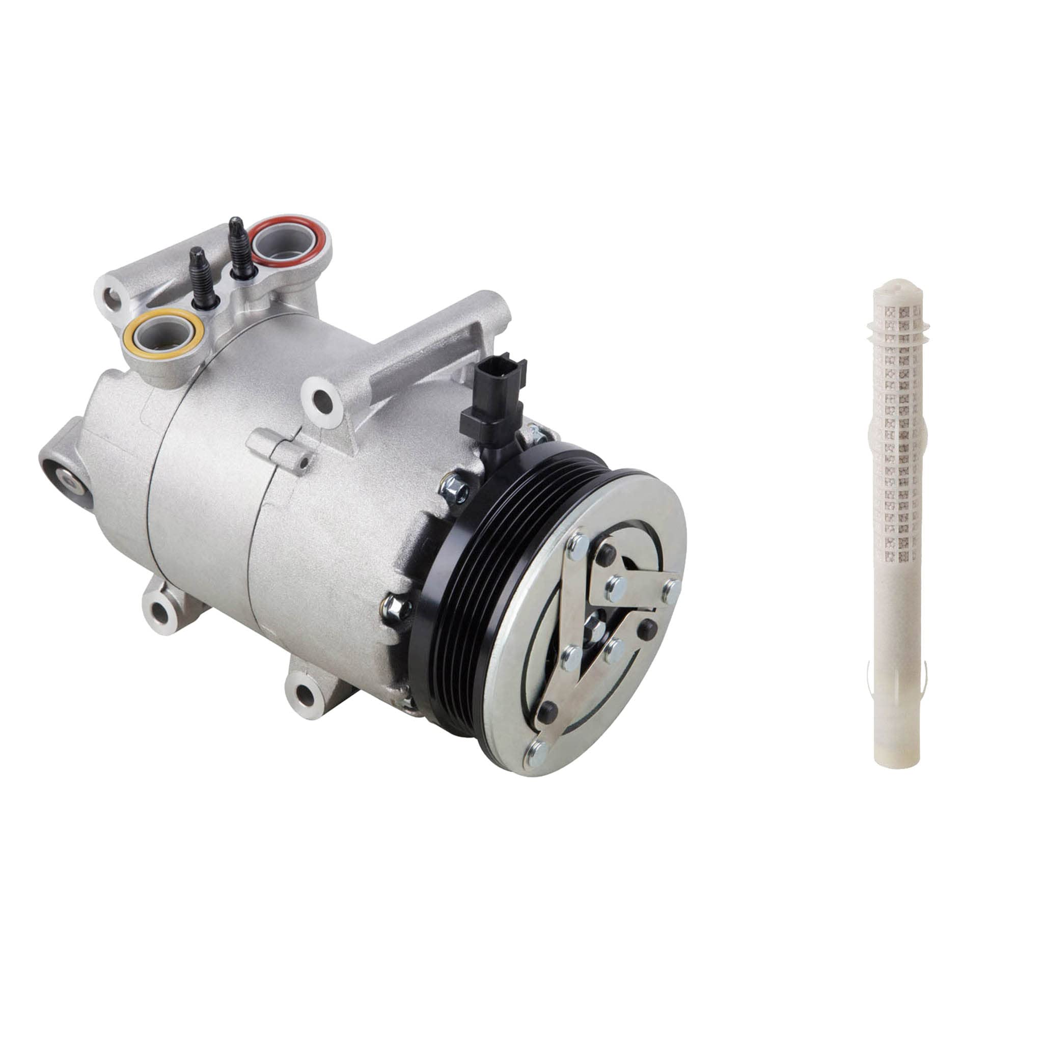 New AC Compressor with A/C Drier for 2012-2013 Ford Focus | BuyAutoParts 61-89562R2 | Perfect for Summer Cooling & Auto AC Repair