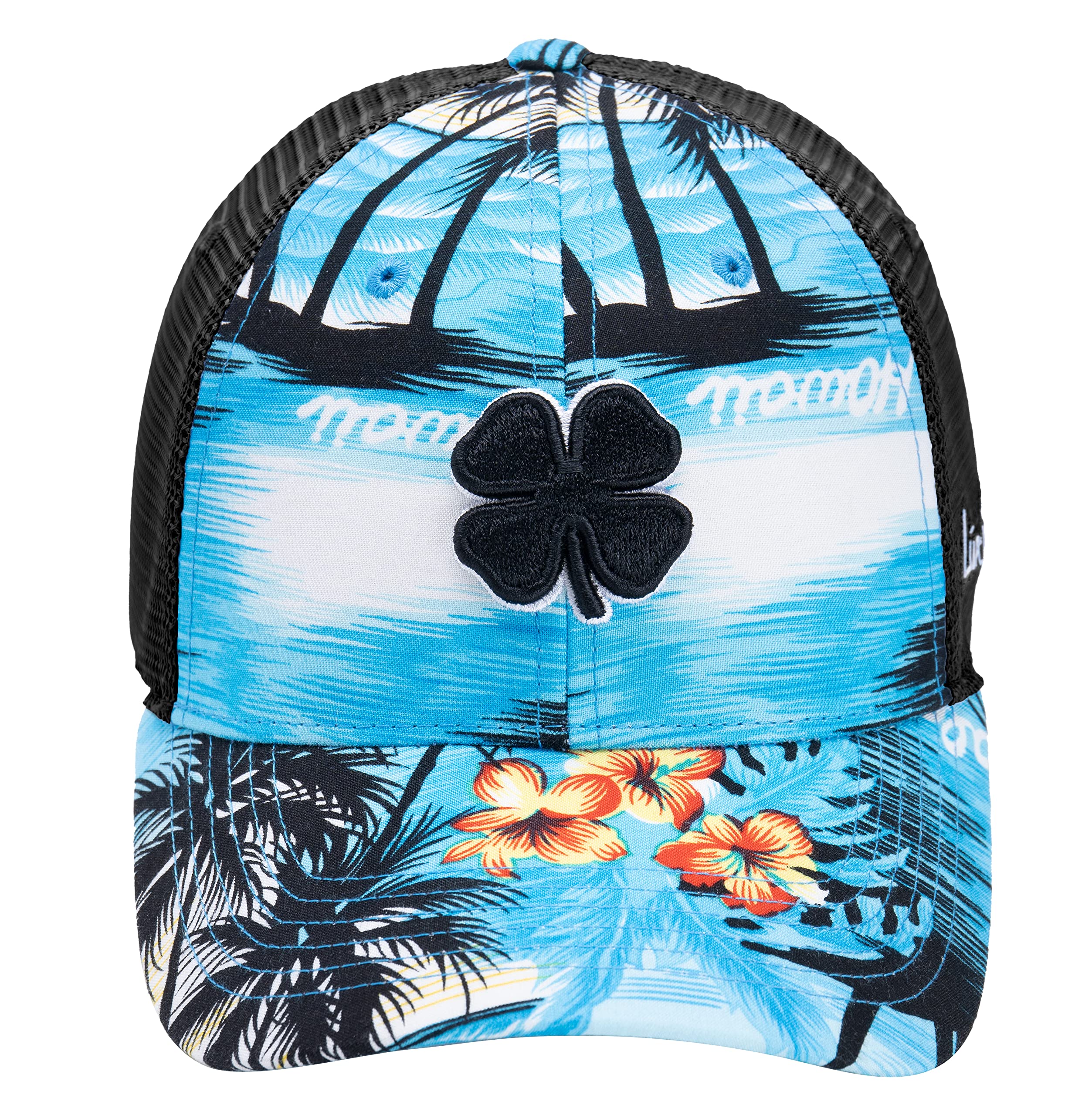 Black Clover Anime Island Luck Live Lucky Tropical Hat - Stylish Summer Beach Accessory for Cosplay & Outdoor Adventures