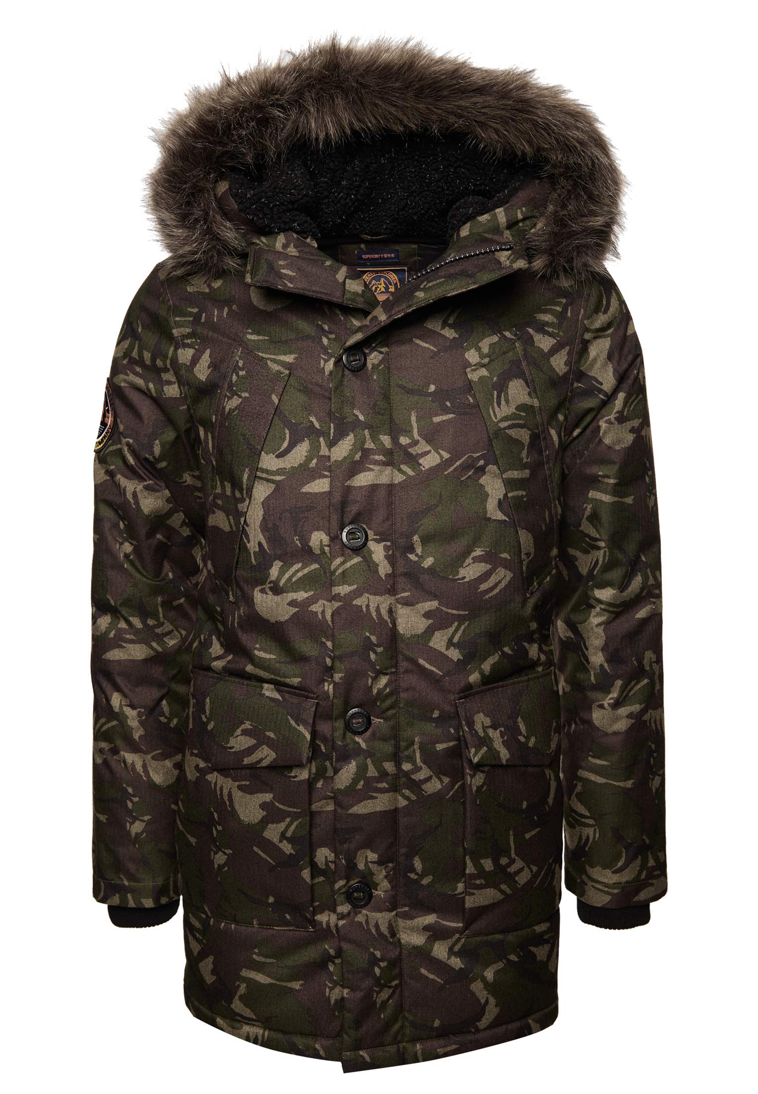 Superdry Men's Padded Jacket - Lightweight Winter Coat with Warm Insulation for Outdoor Activities | Hiking, Camping & Casual Wear