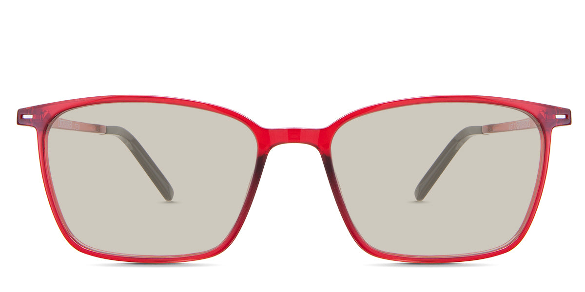 Kash Men's Prescription Tinted Glasses - Stylish & UV Protection for Driving, Reading & Outdoor Activities
