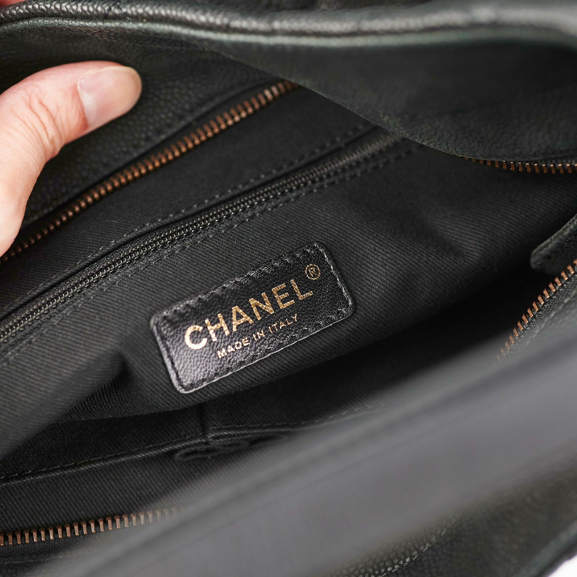 Chanel Caviar Country Chic Hobo Bag in Black - Luxury Leather Shoulder Bag for Women | Perfect for Work, Travel & Everyday Use