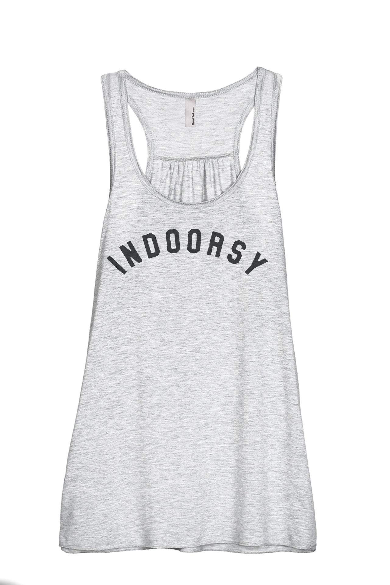 Women's Sleeveless Flowy Racerback Yoga Tank Top - Breathable Workout Top for Gym, Running & Lounge Wear - Perfect for Yoga, Pilates & Casual Summer Outfits